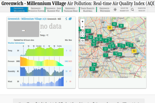 Air pollution monitor