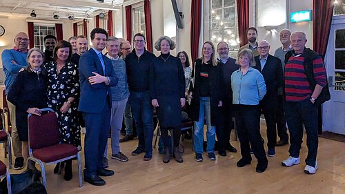 Chirs Annous after his talk